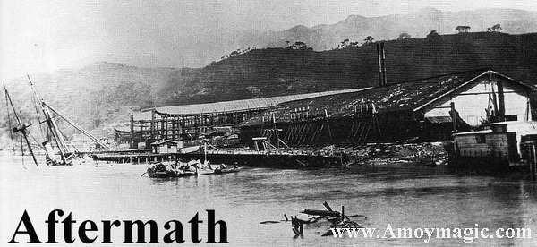 Aftermath of the French attack on Foochow in 1884
