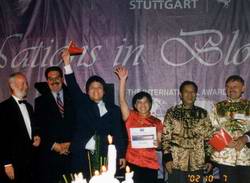 Xiamen wins the gold in the 2002 Livcom awards in Stuttgart Germany