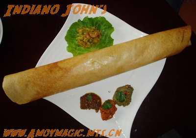 a delightful Indiano John's dish Amoy Magic Guide to Xiamen and Fujian Fukien